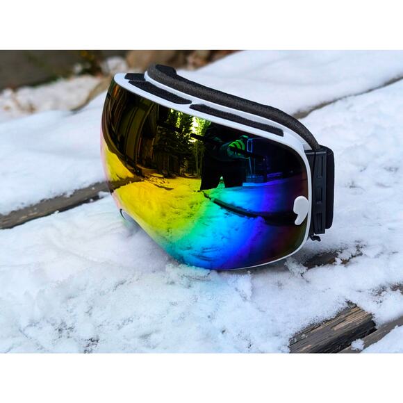 New ELAX Double Layer Anti Fog Lens Ski Goggles Skiing Snowboardin - Picture 2 of 6